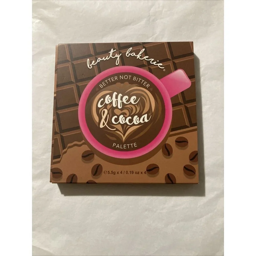 beauty bakerie Better Not Bitter Coffee & Cocoa Bronzer Palette New in Box